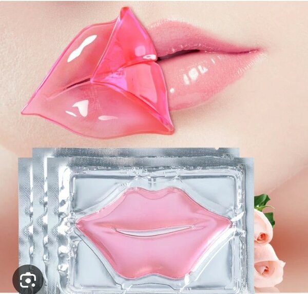 Sheet face mask and lip mask