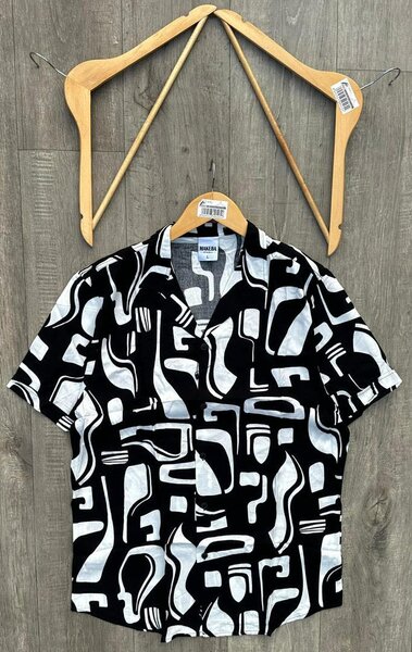 Chemise estivale imprimée homme