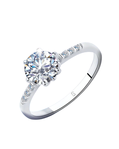 Bague Éclatante en Argent 925