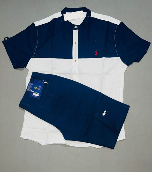 Chemise lin et culotte coton