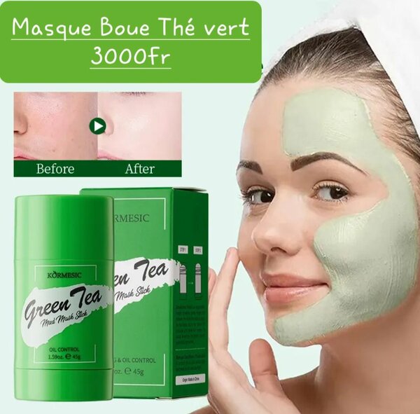 Stick argile thé vert