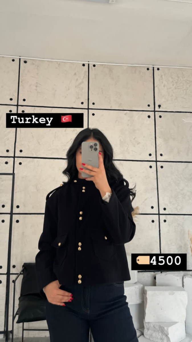 Пальто-жакет