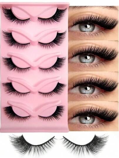 Faux-cils volumineux glamour