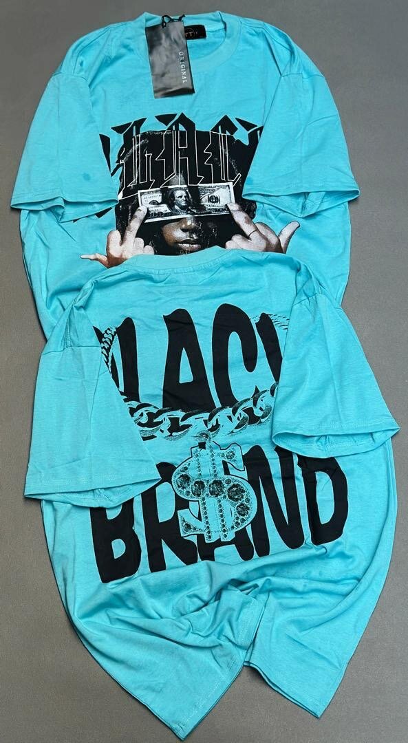 T-shirts colorés graphiques