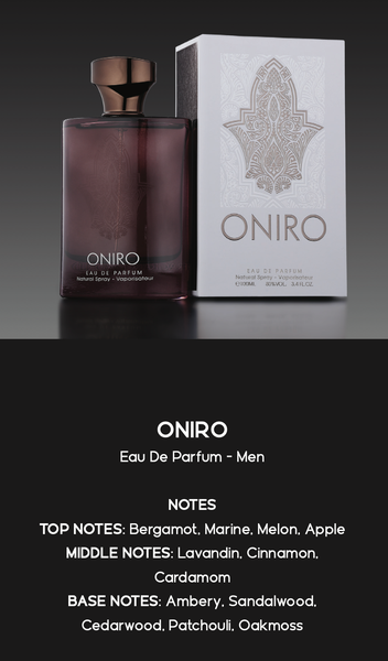 Oniro Eau de Parfum Homme