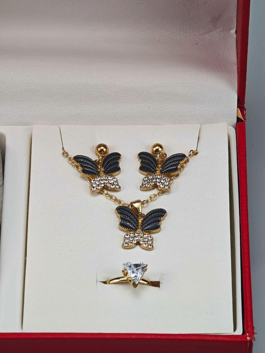 Parure Papillon Luxueuse