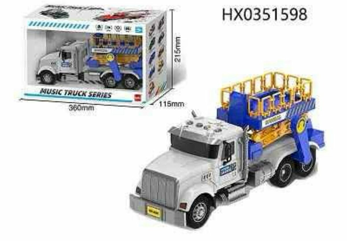 Camion jouet avec plateforme