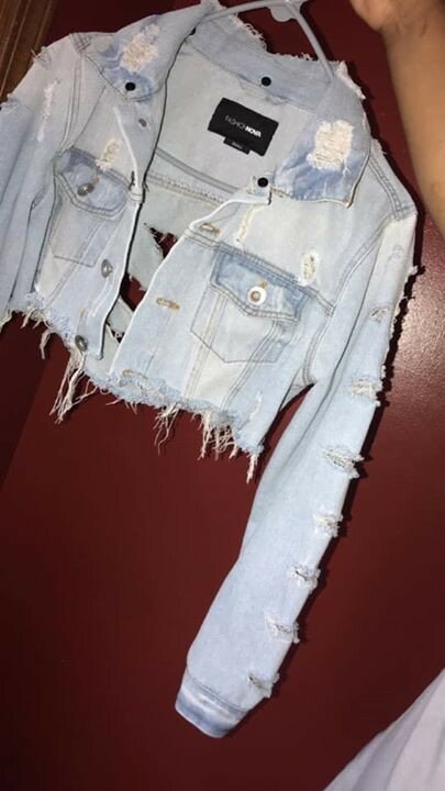 Ladies jeans top