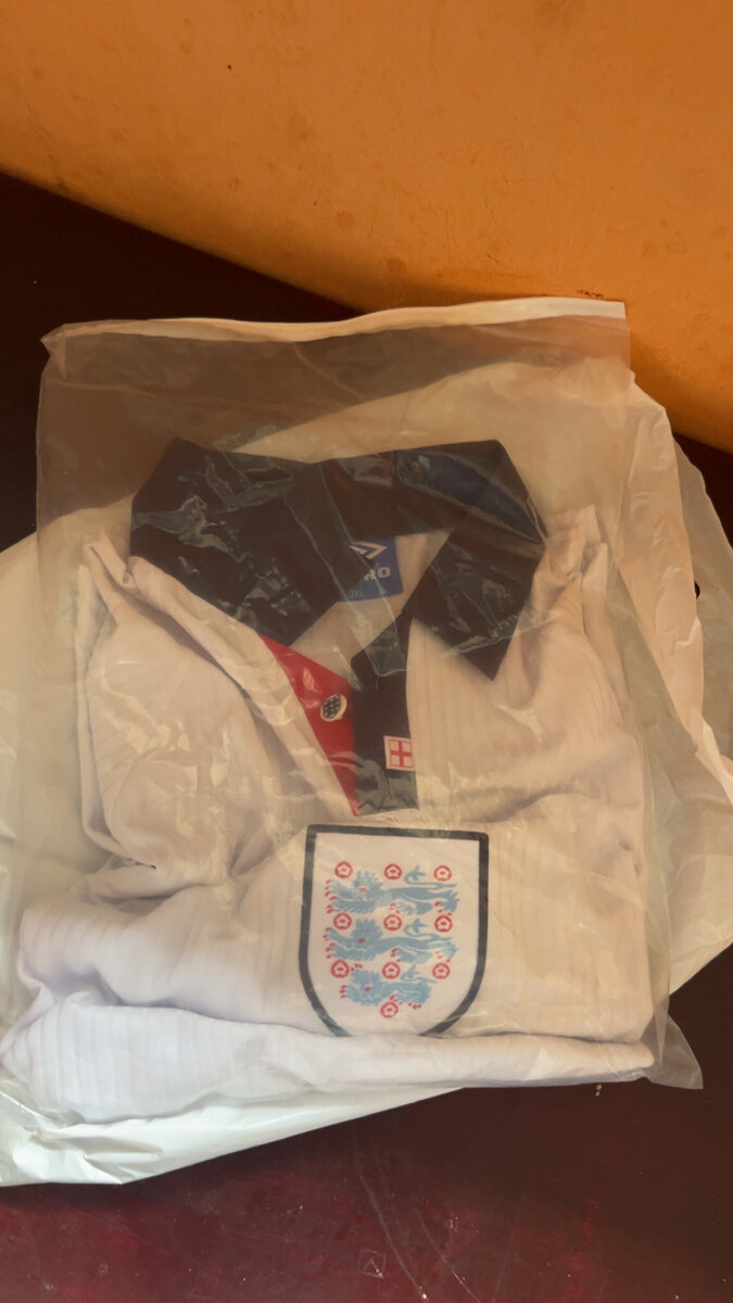 Maillot rétro Angleterre 98