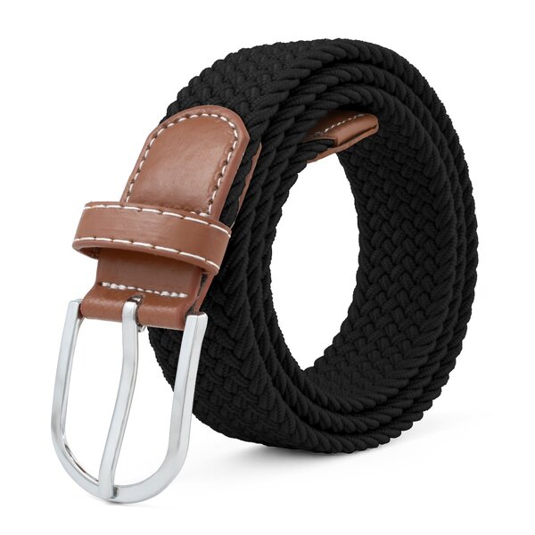 Ceinture noire en stretch