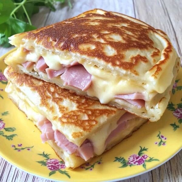 Crêpes jambon-fromage