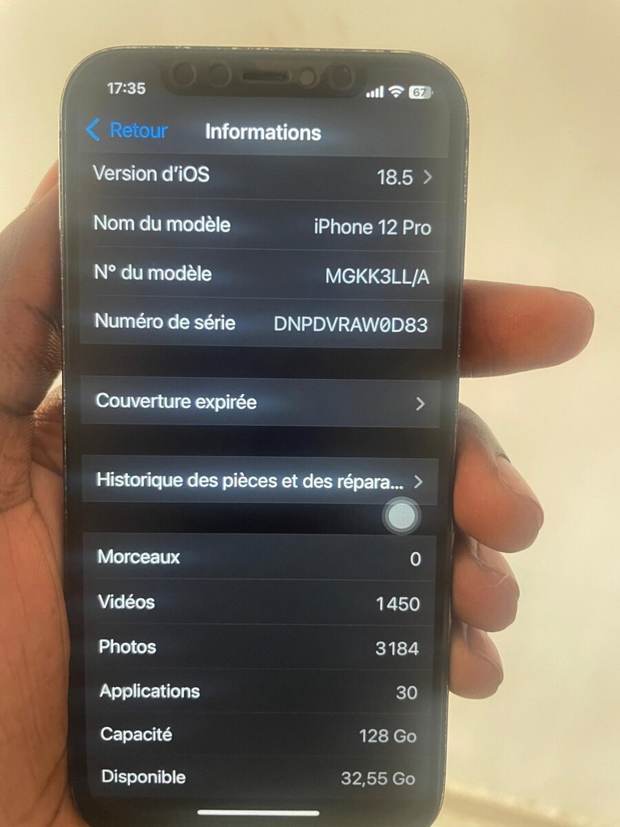 iPhone 12 Pro 128GB Bleu