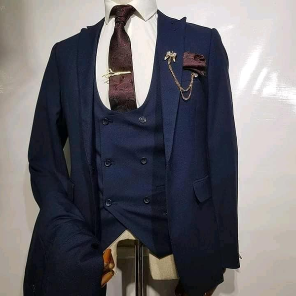 Suit bleu