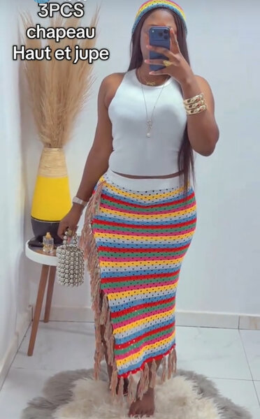 Ensemble Crochet 3 Pièces