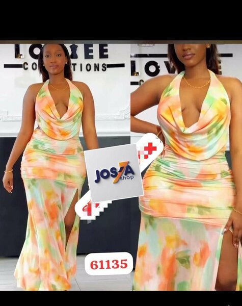 Robe longue décontractée chic
