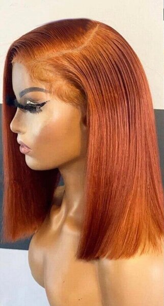 Perruque Lace Front Ginger
