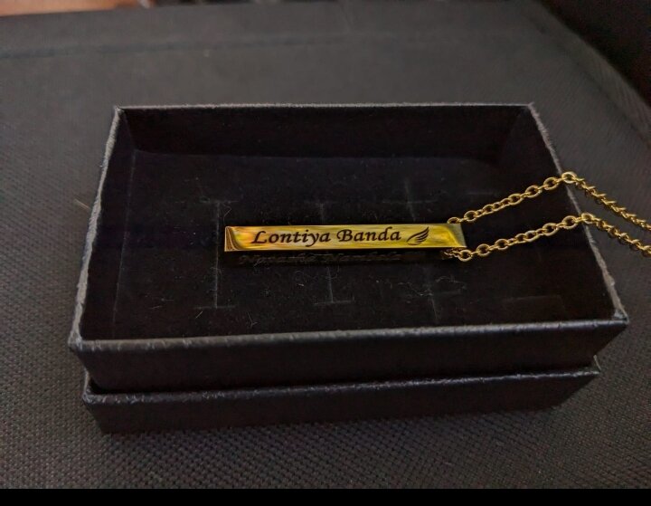 Customised necklaces