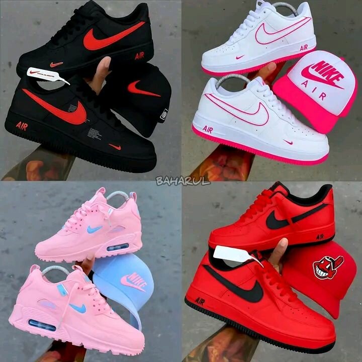Baskets Air multicolores