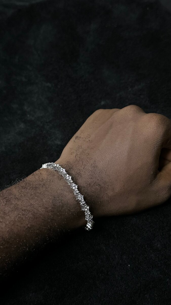 Bracelet tennis homme luxe