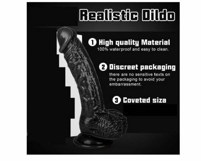 Dildo réaliste waterproof