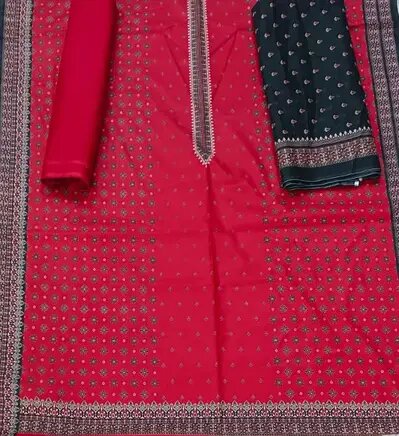 3 piece cotton suit