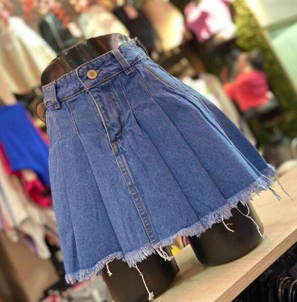 Jupe jean