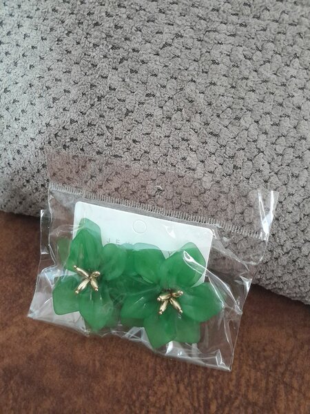 Boucles d'oreilles fleuries