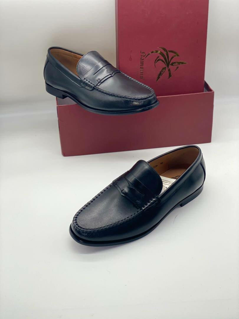 Frank Perry Solid Leather Formal Shoes