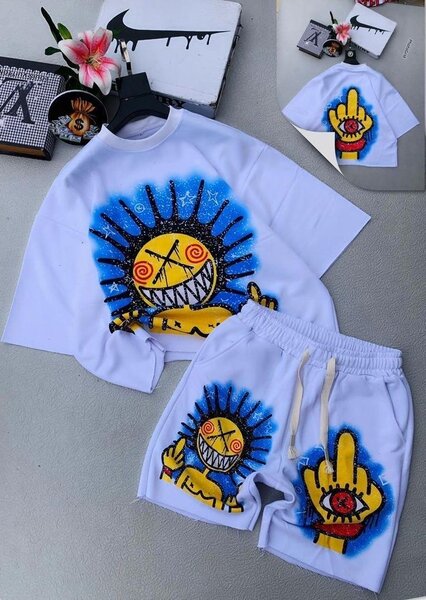 Ensemble décontracté graphique