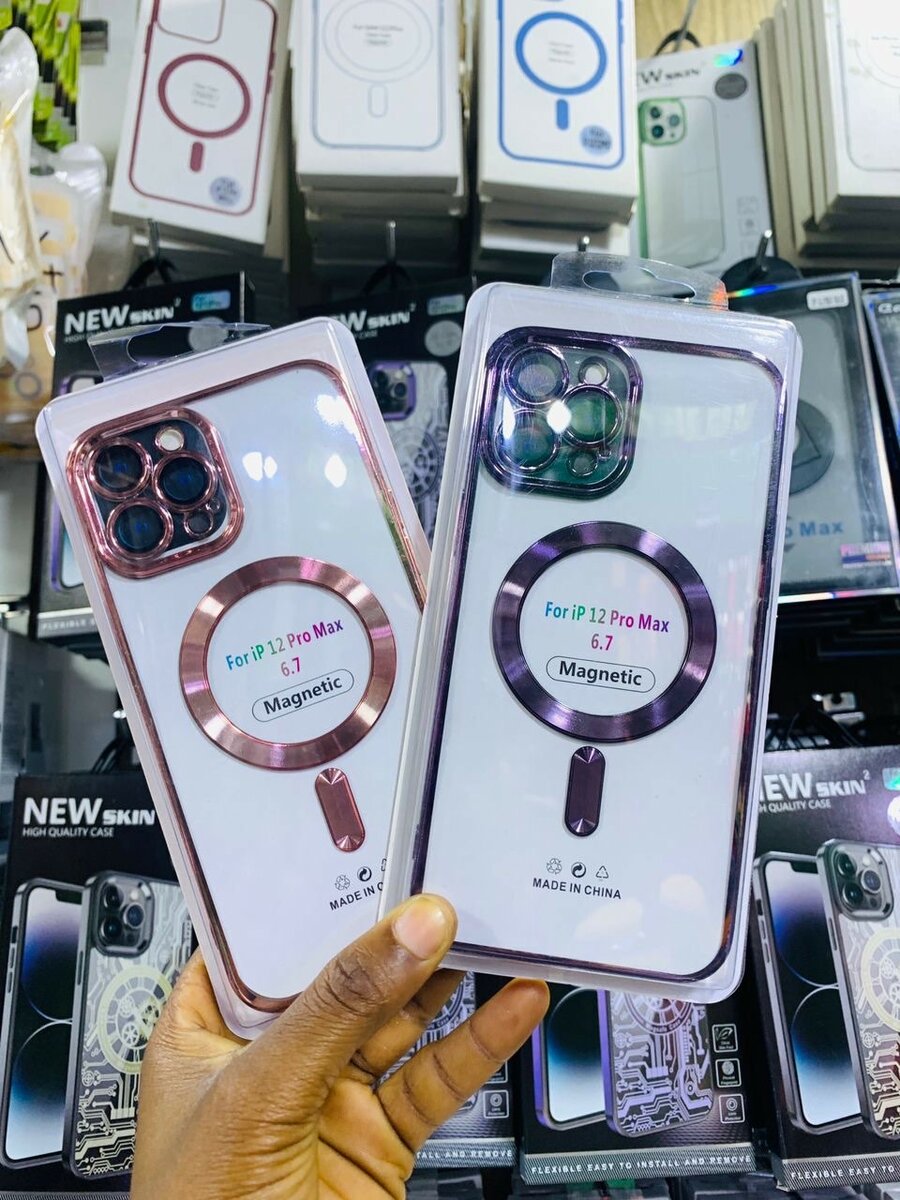 Electroplated Case for iPhones.