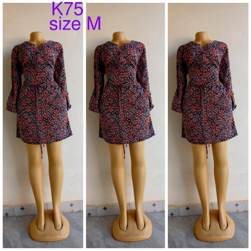 Multicolor dress, size M