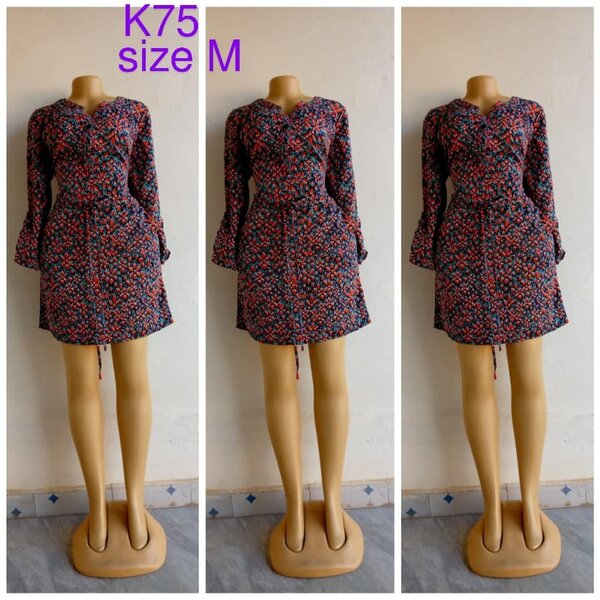 Multicolor dress, size M