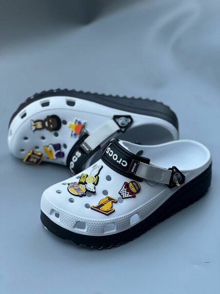 Original trendy crocs wear. Fresh in box