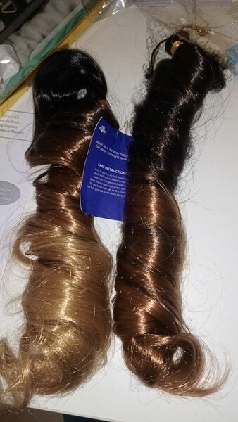 French curl/Spiral braids