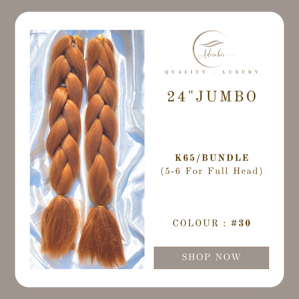 24inch Jumbo -  Colour #27