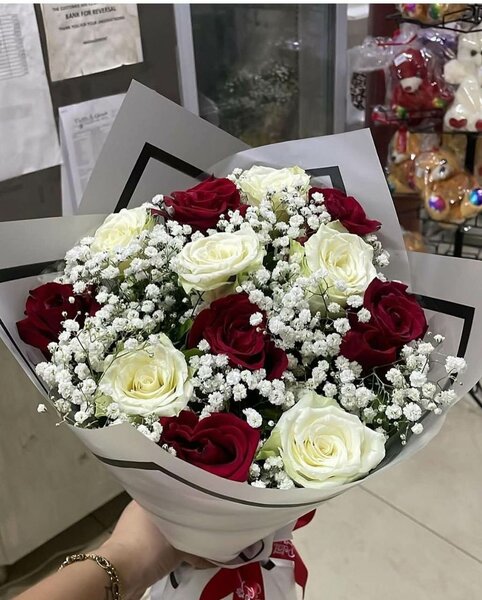 Bouquet de roses élégantes