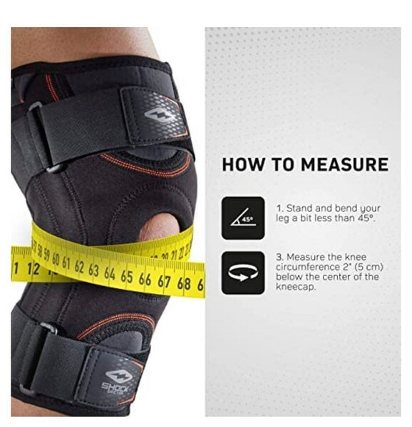 Knee brace. Shock Doctor Brand