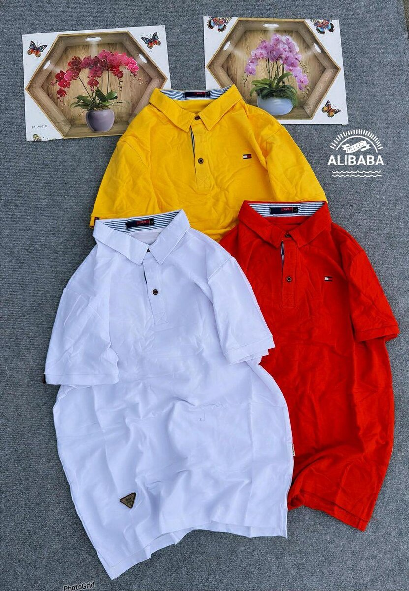 T-shirts Polos en Coton Dequalité