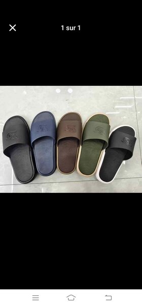 Tongs confortables pour hommes