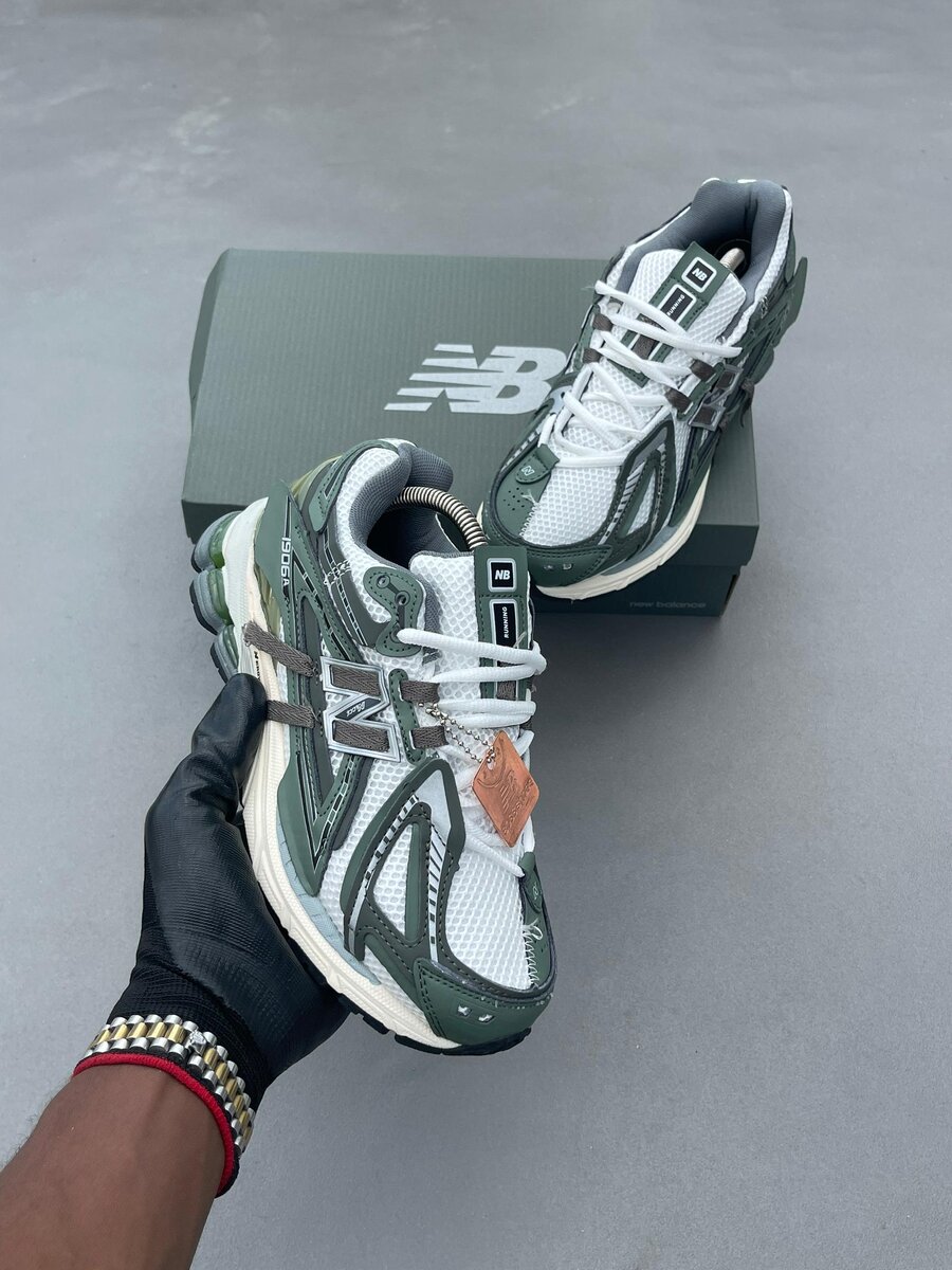 Baskets New Balance vertes