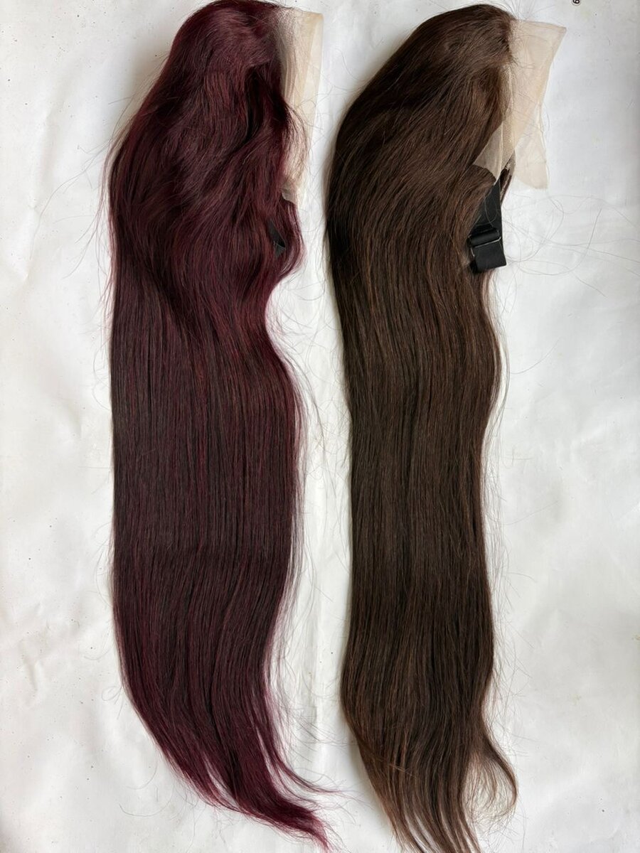 Perruque lace front ondulée