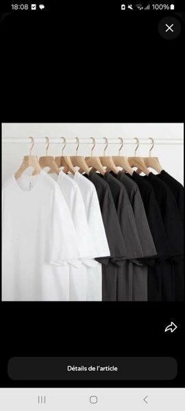 T-shirts unisex en coton bio