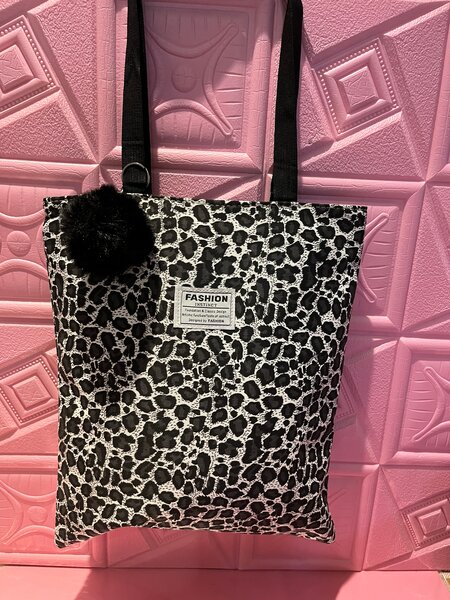 Sac fourre-tout à motifs mode