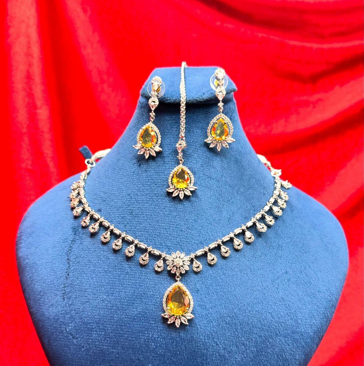 American Diamond 1 karat set