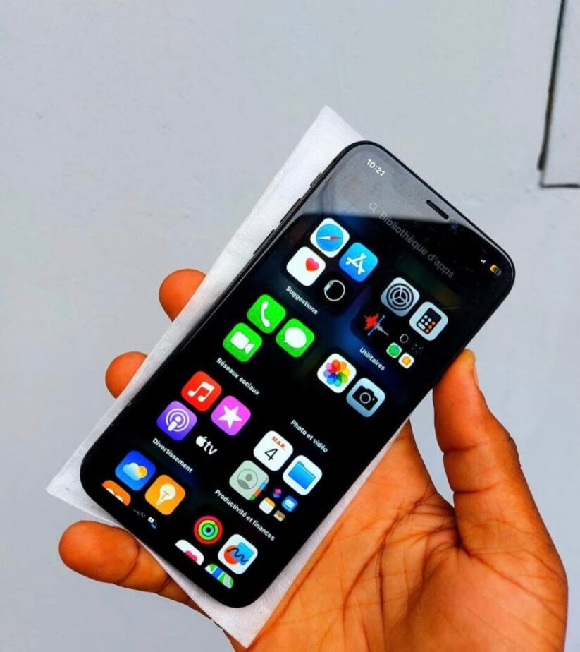 iPhone X 64Go Noir Reconditionné