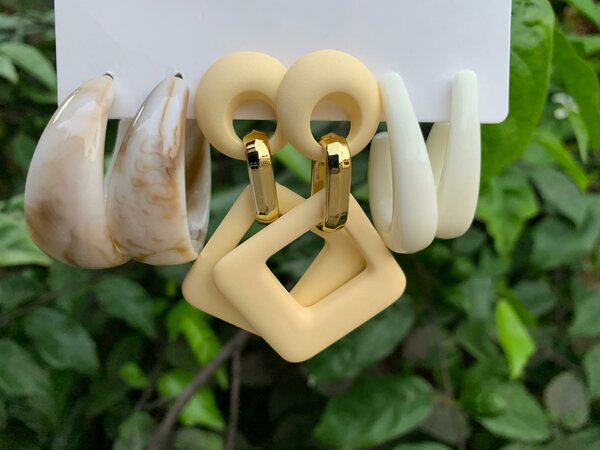 Boucles d'oreilles élégantes