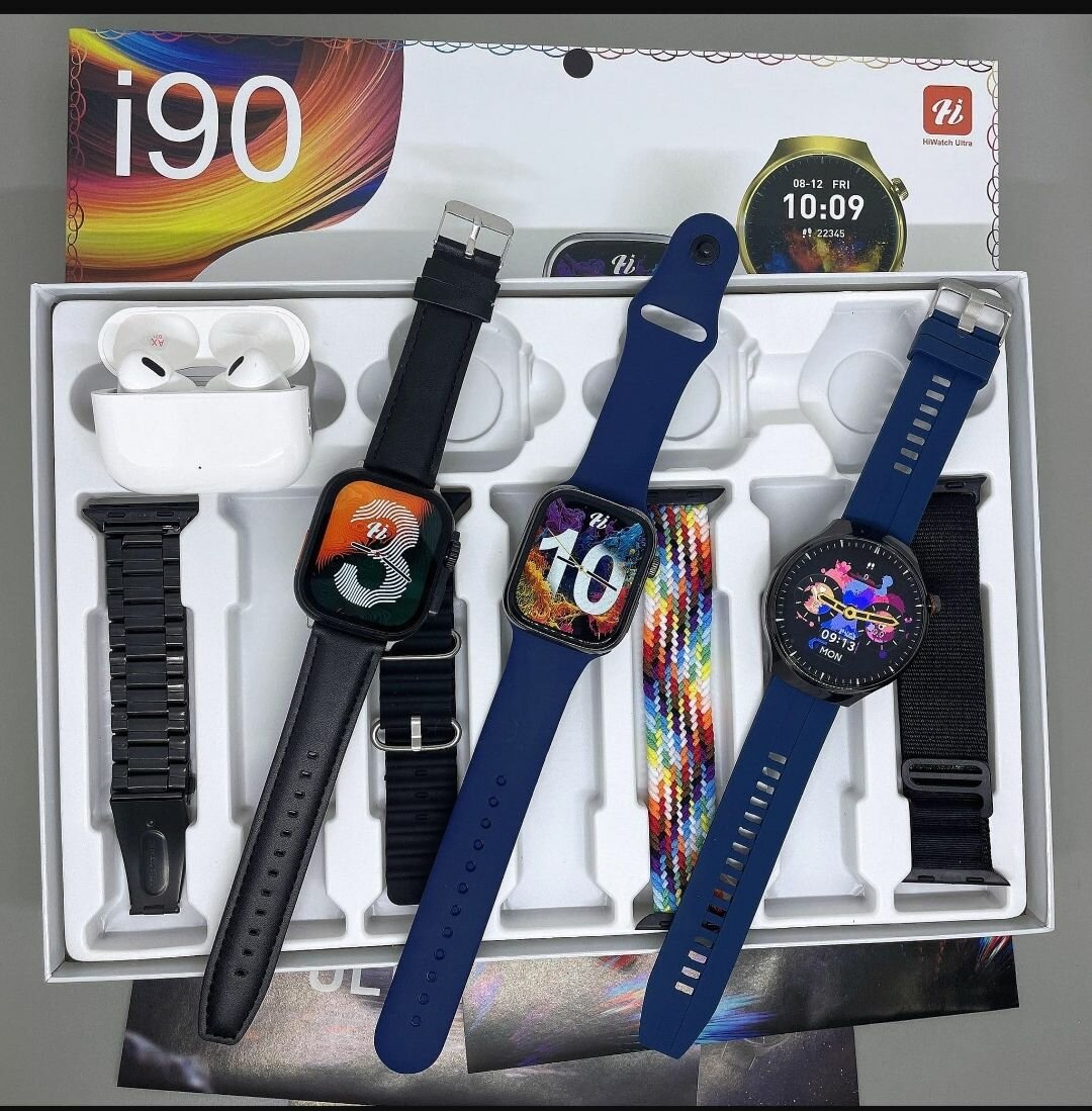 3 montres connectées
