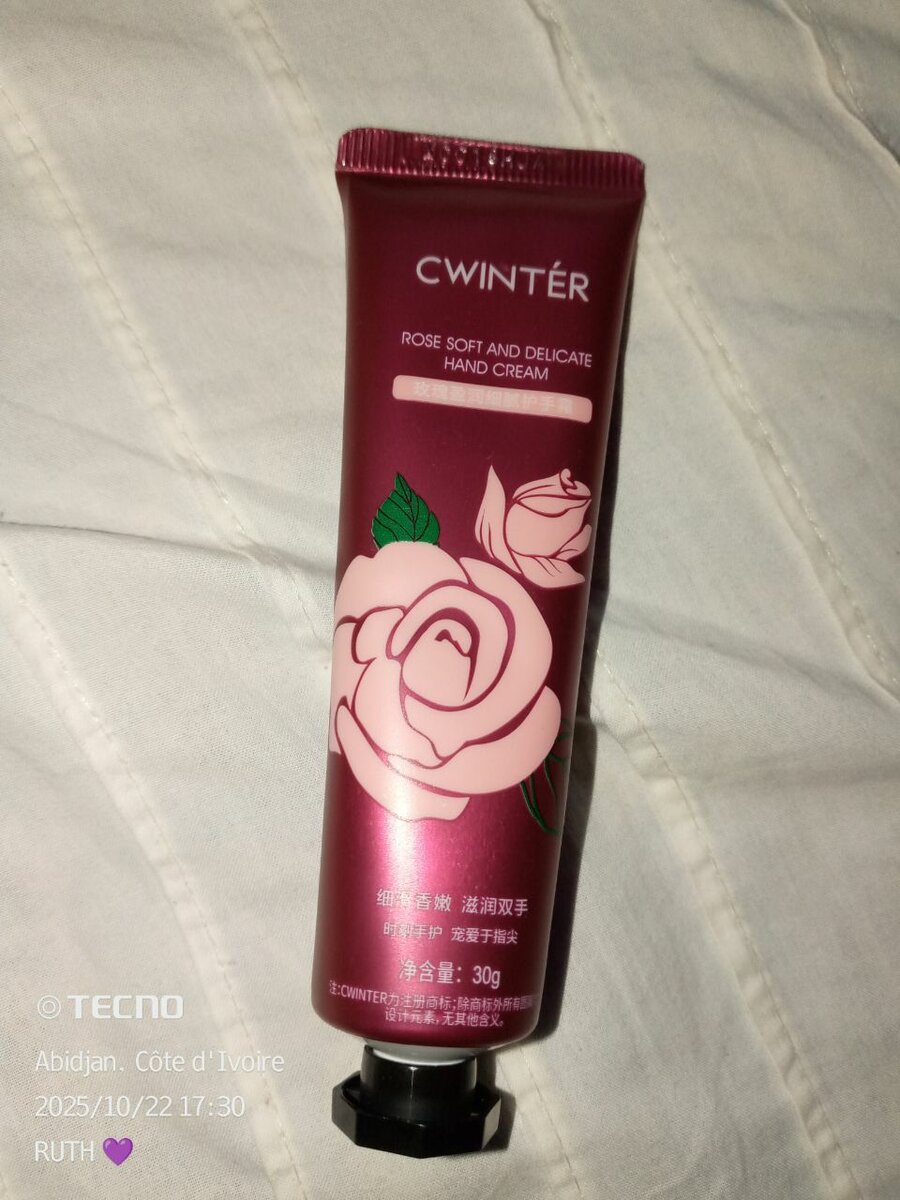 CRÈME MAINS ROSE
