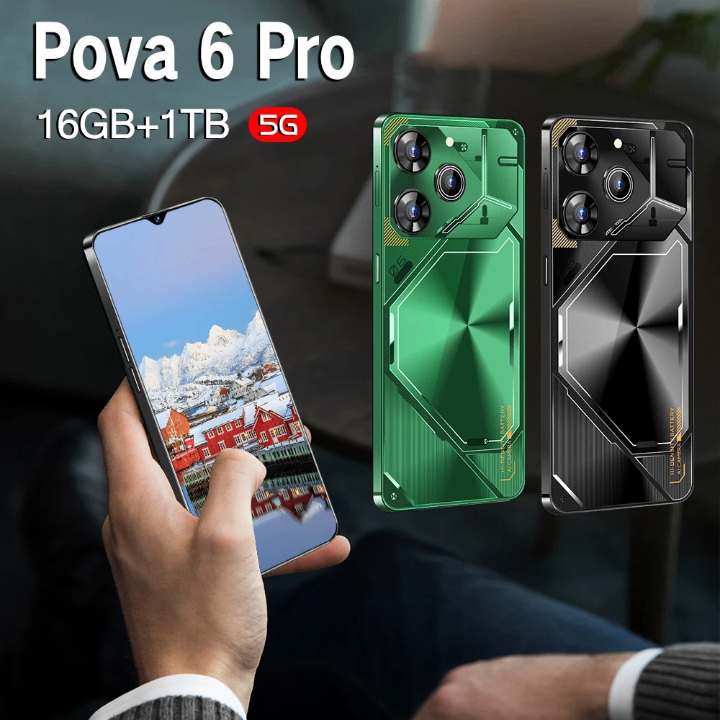 Téléphone Tecno Pova 6 Pro 5G 1To 16Go