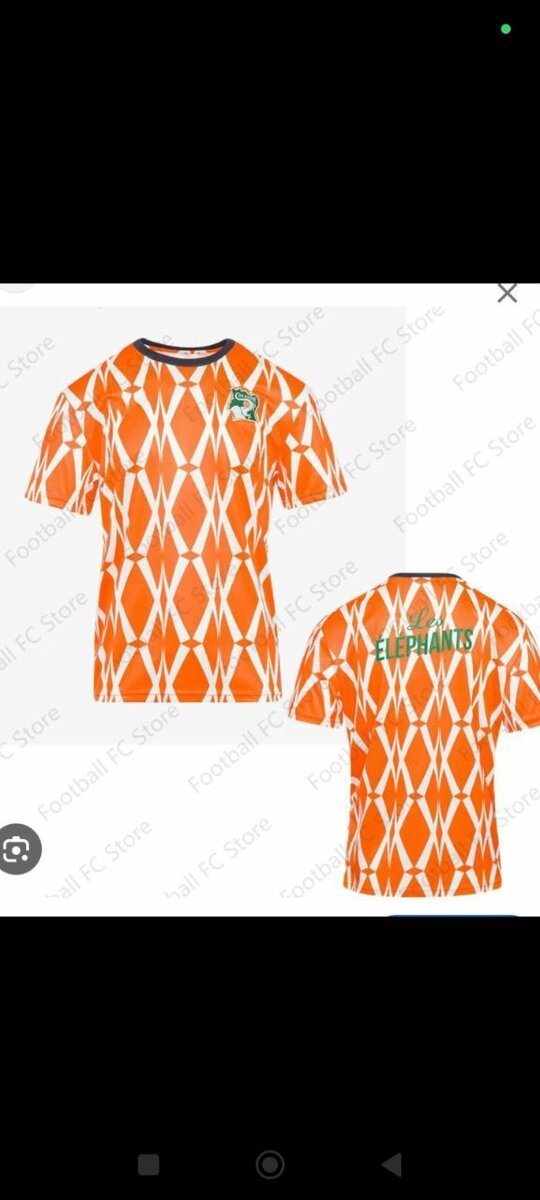 Maillot Équipe Côte d'Ivoire